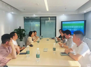巴南软件园企业代表与巴南区商务委共话跨境出口与电商新机遇
